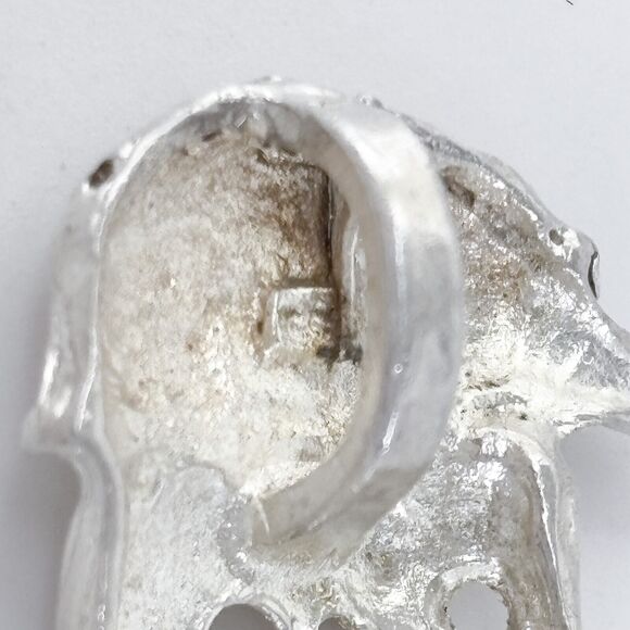 Vintage Sterling Silver 925 Filigree Bird Pendant - Picture 5 of 7